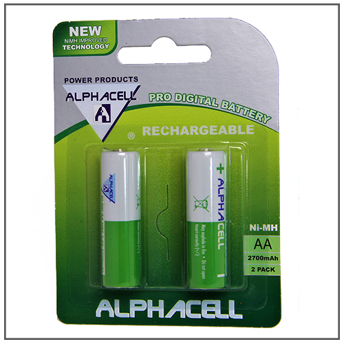 AA Rechargeable Battery - 2 Pack