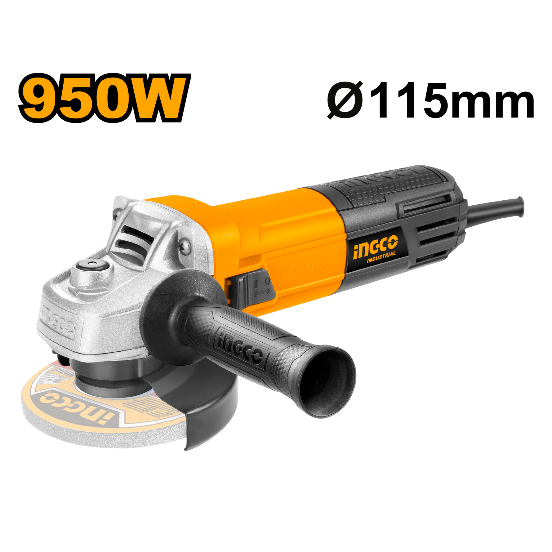 Ingco 950W 115mm Angle Grinder