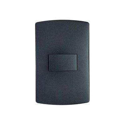 Trinity 1 Lever Light Switch Black
