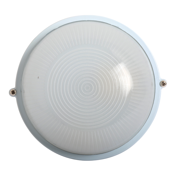 Round Plain Bulkhead Black - Small