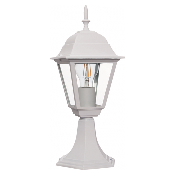 Standing Lantern 4 Panel White