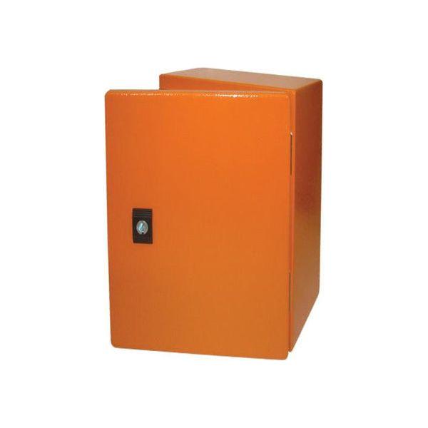 Orange Metal Enclosure 800 x 600 x 250mm