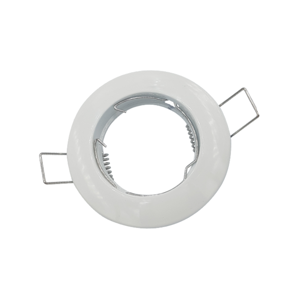 White Round Steel Downlighter