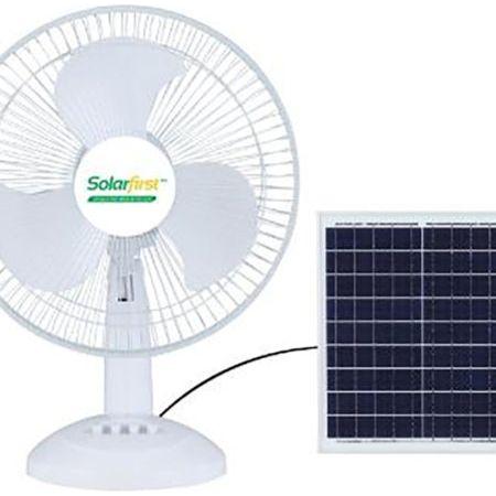 Solar Rechargeable Fan