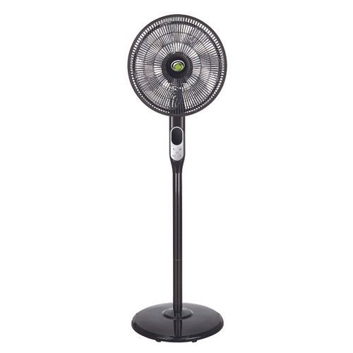 Solent 7 Blade Standing Fan Black
